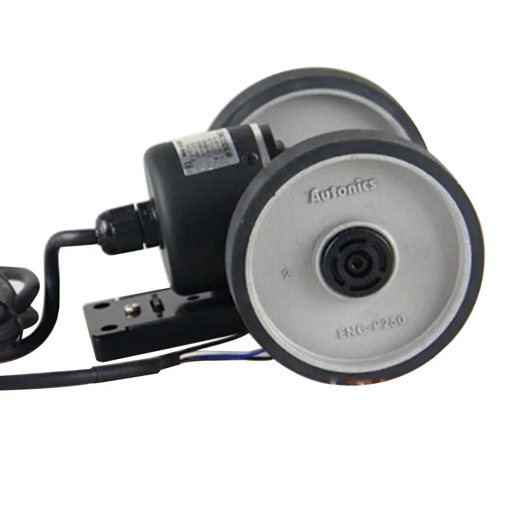 NEW 250mm Wheel Incremental Encoder ENC-1-3-N-24 a B Phase 24V NPN 1M Meter Counter for Packing Machine