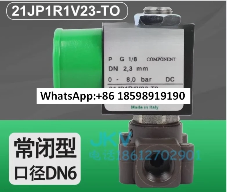 

Кофемашина, электромагнитный клапан машины для напитков, двухходовой, нормально закрытый, импорт 21JP1R1V23-T0 220 В