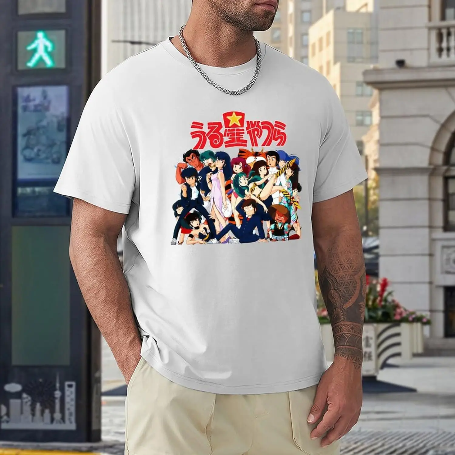 Anime T-Shirt for Men Women Casual Comfortable Manga Crewneck Fashion Tees