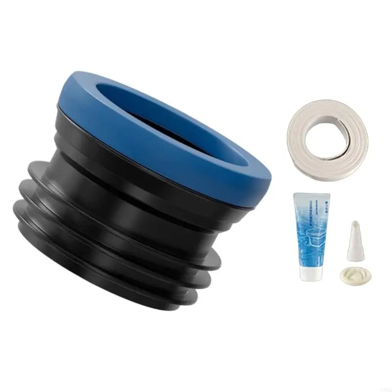 Universal Toilet Seal Rings Plastic Leak Proof Design For Toilet Types 