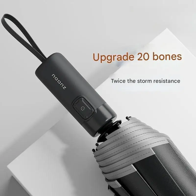 

Полностью автоматический зонт, сверхсильный, устойчивый к ветру и дождю, очень большой утолщенный и усиленный мужской складной зонт