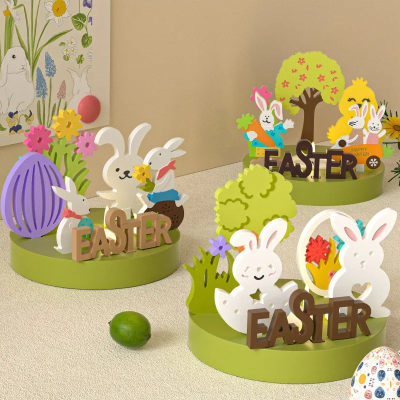 Ornament Silicone Insert Mold, White DIY Craft Mold for Home Decor & Spring Celebration