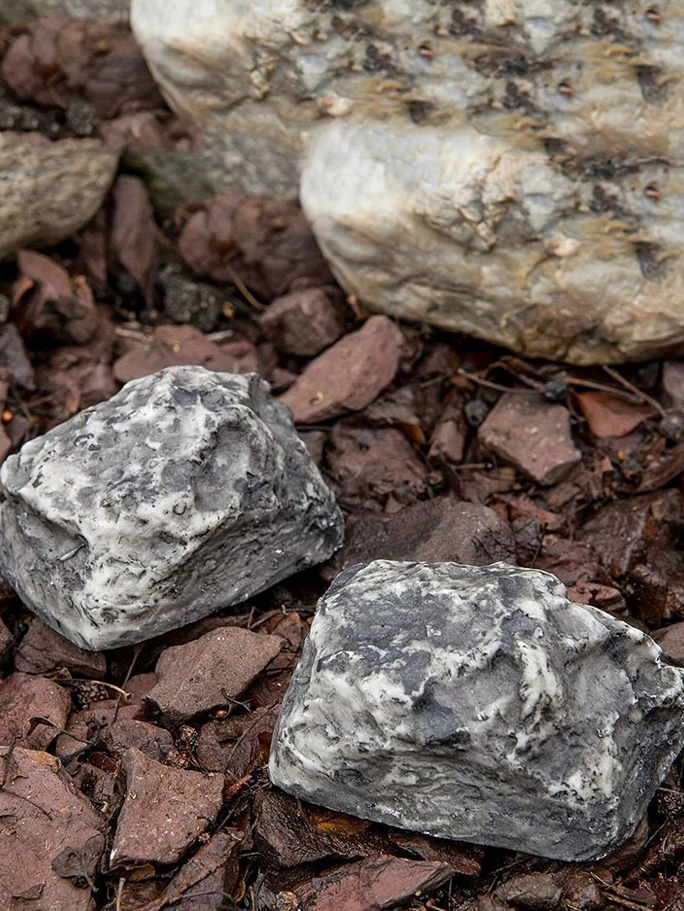 Performore Hide A Key in a Real Looking Rock/Stone, Rock Key Hider for Standard Sized Spare Keys by Rockey Safe, Fits in with La