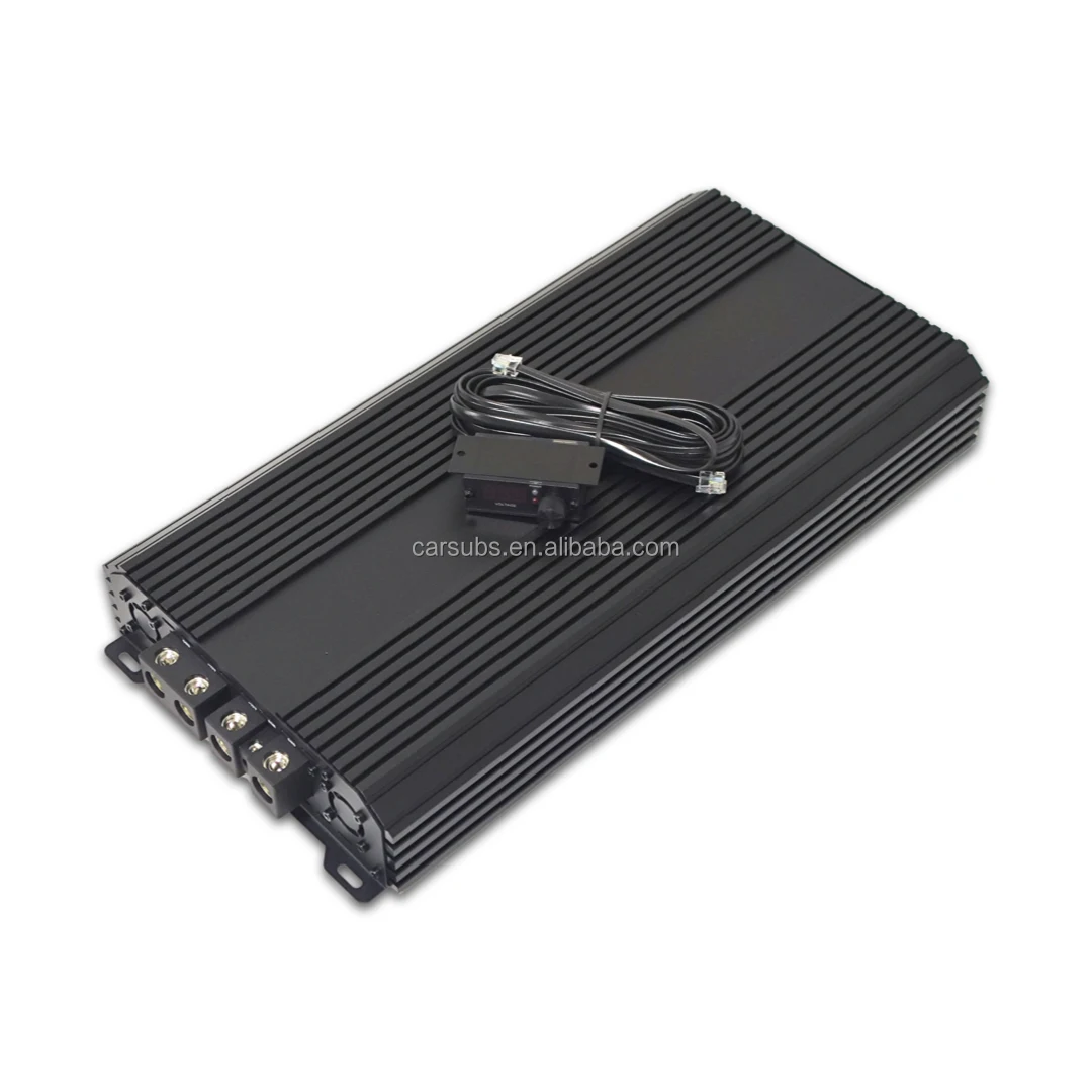 Brazilian RMS 13000W Style Car Subwoofer Amplifier Class D Full Range Strong Bass Peak 26000W Monoblock Car Amplifier