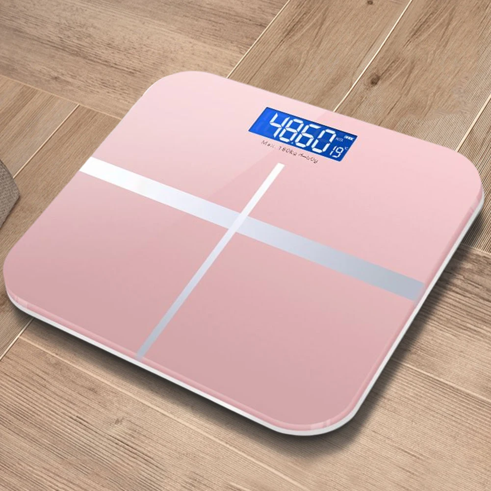 Digital Human Scale USB Charging Body Scale Battery-powered Precision Tool for Home Office Supplies Room Temperature Measurement
