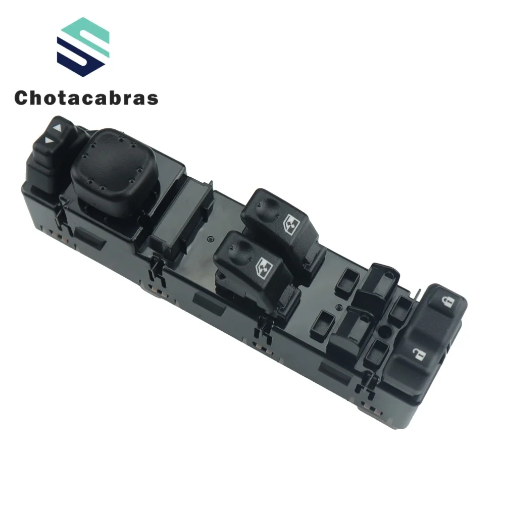 Interruptor de ventana eléctrica, interruptor de Control de ventana con Panel para Chevrolet Silverado GMC Sierra 1500 2500 3500 2005 2006 2007 15883318