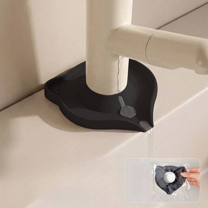 

Силиконовая водонепроницаемая накладка для смесителя, защита от брызг, предотвращение скопления воды, предотвращение обратного тока, герметичная дренажная подкладка