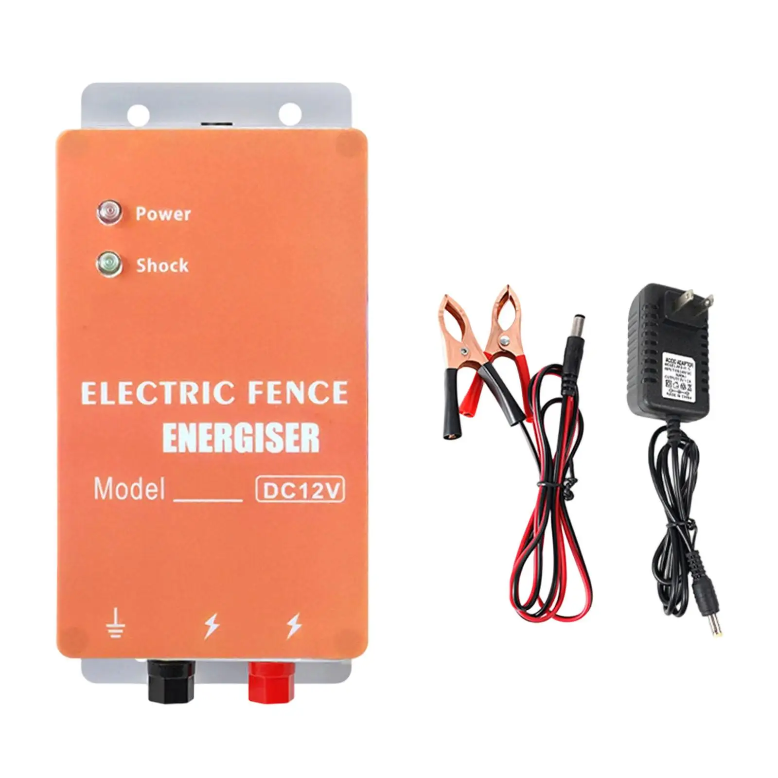 

Electric Fence Energizer Lightweight Livestock Supplies for Cattle Lawn Farm