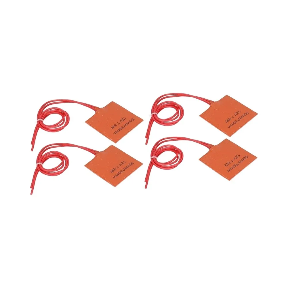 4 Flexible Silicone Heating Mats for Targeted Heat Transfer in Machinery Maintenance and Temperature-Sensitive Production Lines