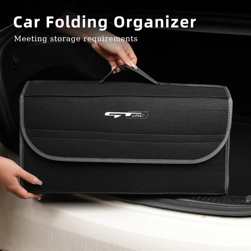 Car Travel Storage Bag Folding Organizer Box Trunk Tool Case For KIA GTLine Sportage Rio Ceed Morning Proceed K5 Sorento Picanto