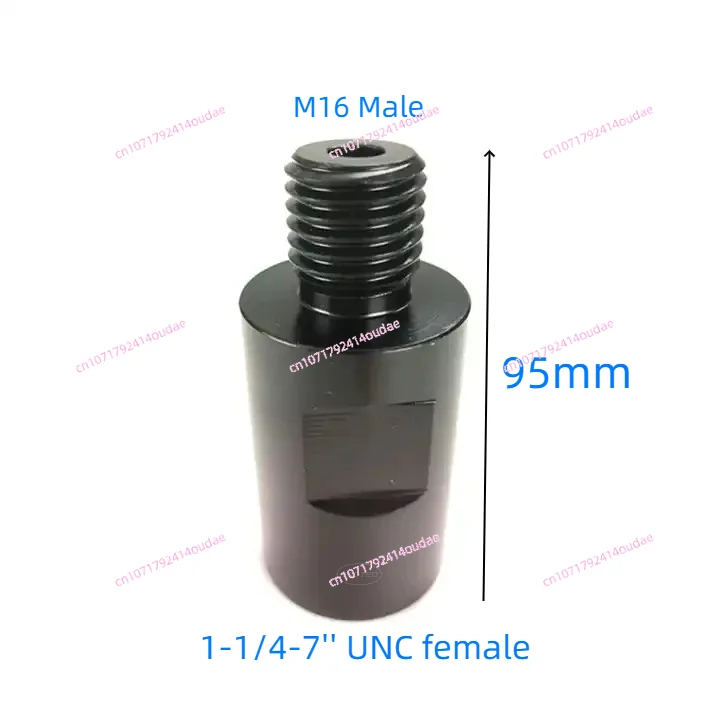 

Adapter Connector 1-1/4-7'' UNC female M16 Male M14 Male Thread Reverse to M22 Female Diamond Core Drill Bits Quick Connect