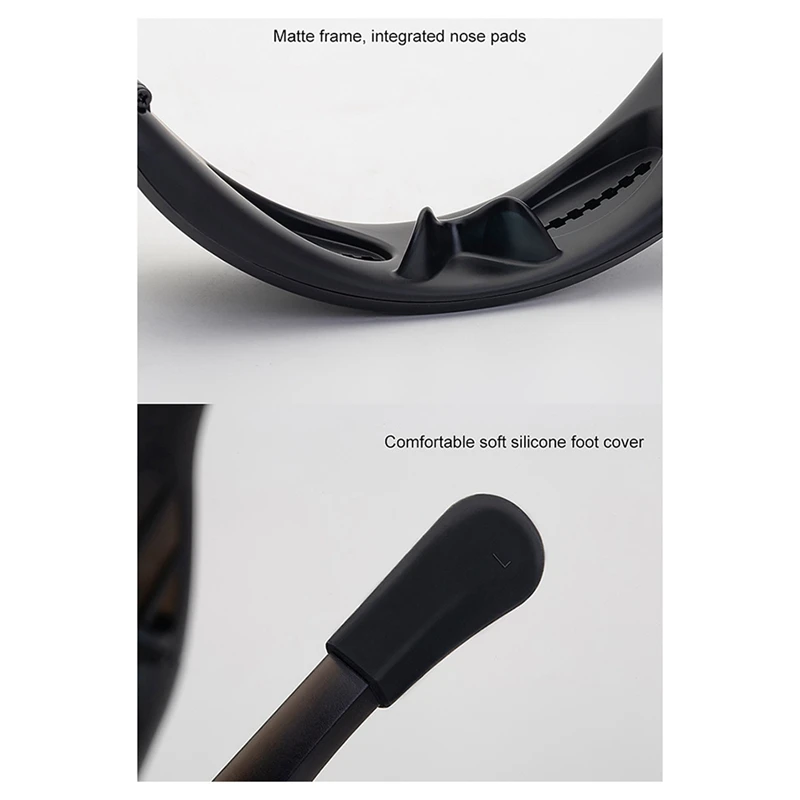 BAAY Bluetooth Luminous Glasses Shiny Electronic LED Props Suitable For Bar Festival Performance Glasses Luminous Glasses