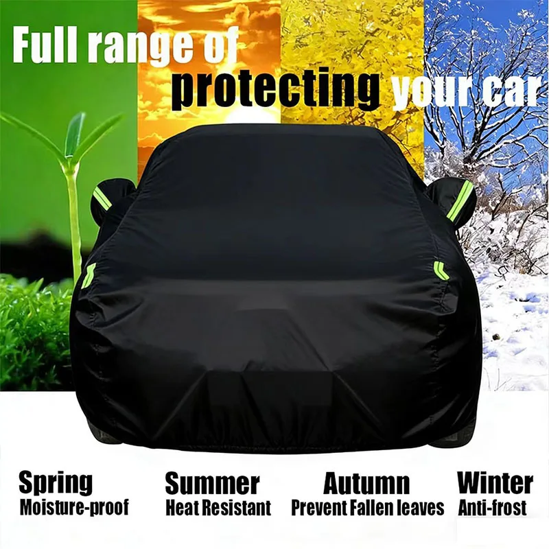Car Covers For Chevrolet Groove Baojun 510 2017-2024 Dust-proof Car Protective Cover,Auto Dustproof Anti-Rain Snow Waterproof