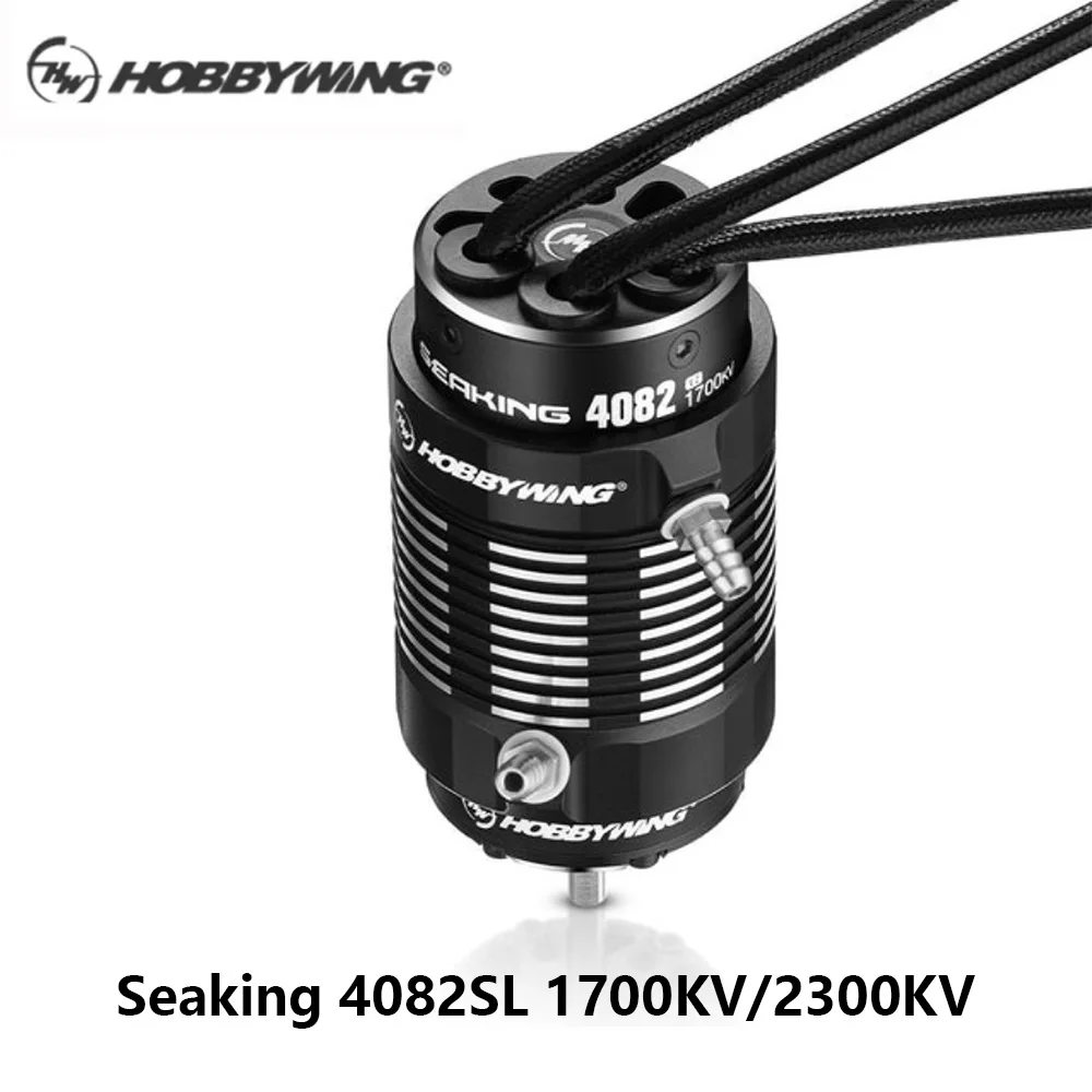 Hobbywing Seaking 4082SL 1700KV 2100KV RC Boat Motor High Speed Water-Cooled Brushless Motor For RC Boat DIY Parts