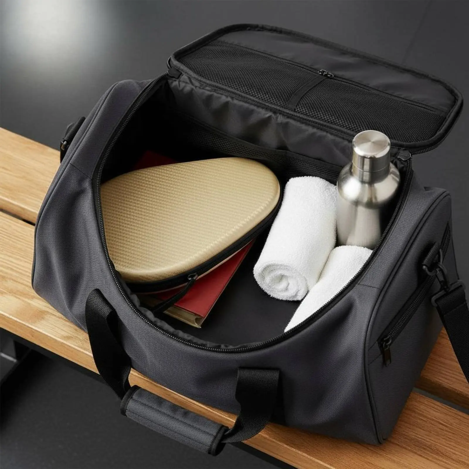 

Gourd Shape Racket Sport Pong Paddle Case Long-Lasting Gourd Shape Paddle Bag Hard Shell Table Racket Case Effortless Fastener