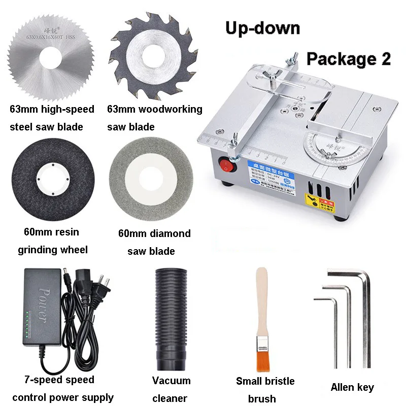 

Precision Desktop Mini Table Saw DIY Acrylic PCB Desktop Cutting Machine Mini Multifunctional Electric Desktop Saws Cutting Tool