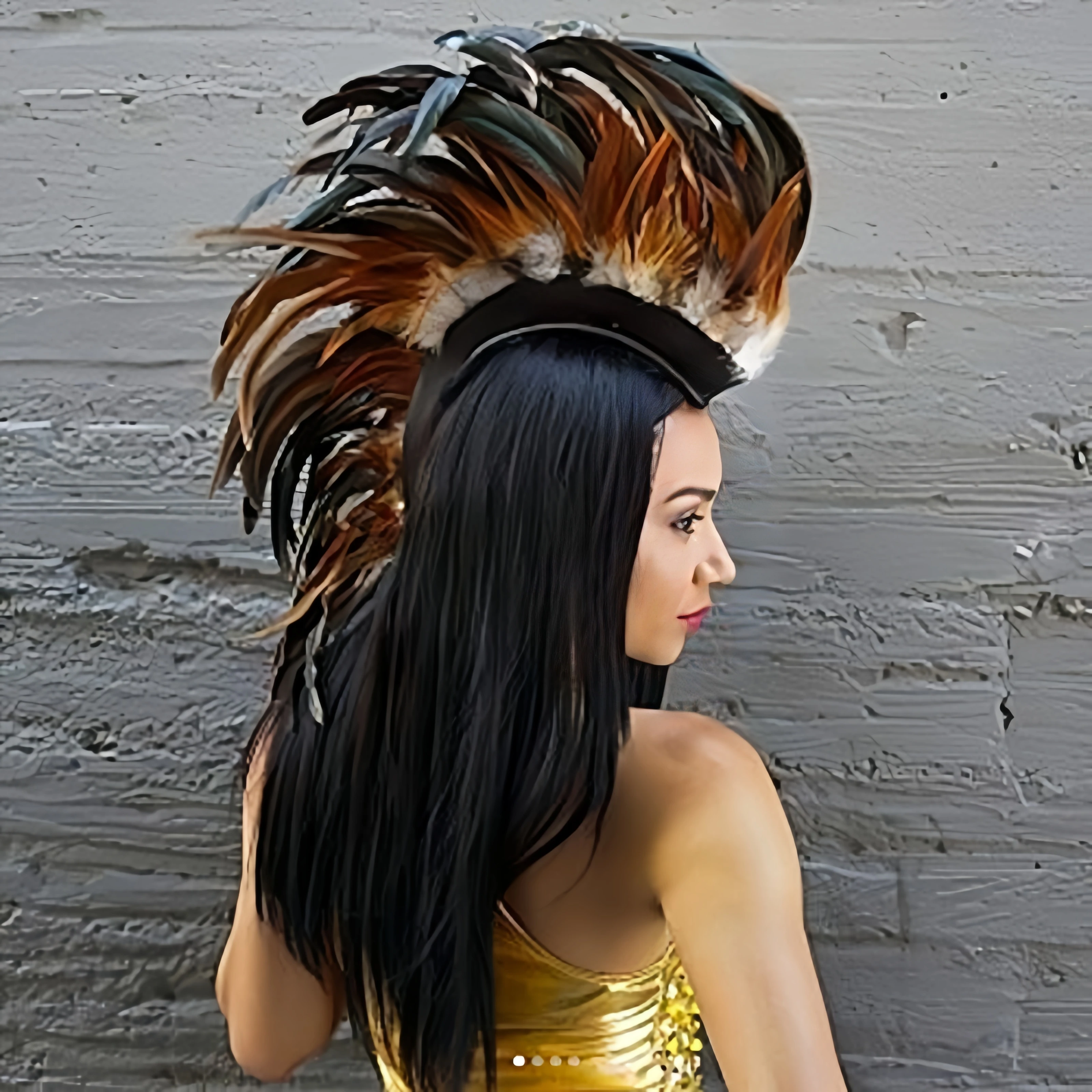 10 متر الدجاج الطبيعي الديك الذيل الريش الزخارف هامش بلوماس فستان حفلات الزفاف الديكور التطريز اكسسوارات 13-18 سنتيمتر #5