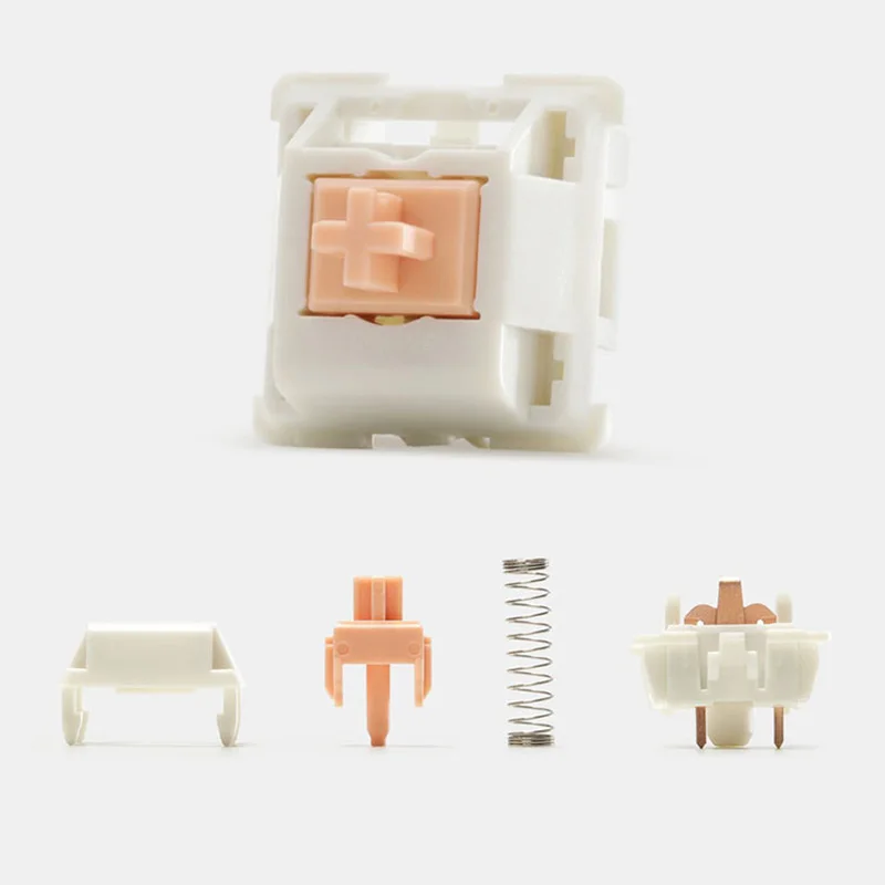 MMD Holy Panda Mechanical Keyboard Switch 3 Pin Tactile Switches 55g 62g 67g POM Stem