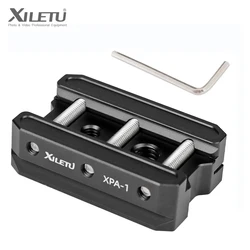 XILETU Picatinny Arca Swiss Plate Picatinny Convert to ARCA Quick Release Plate Rail Hunting Tripod Dovetail Mount Adapter