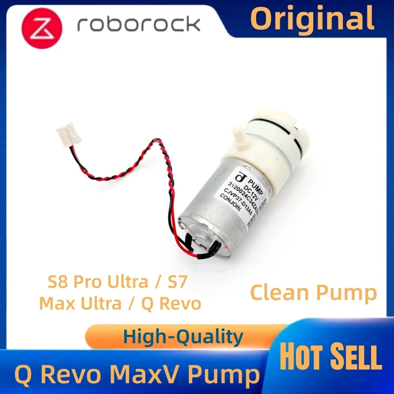 Original Accessories Pump Spare Parts Pumper For Roborock S8 Pro Ultra / S7 Max Ultra / Q Revo/ Q Revo MaxV Robot Vacuum