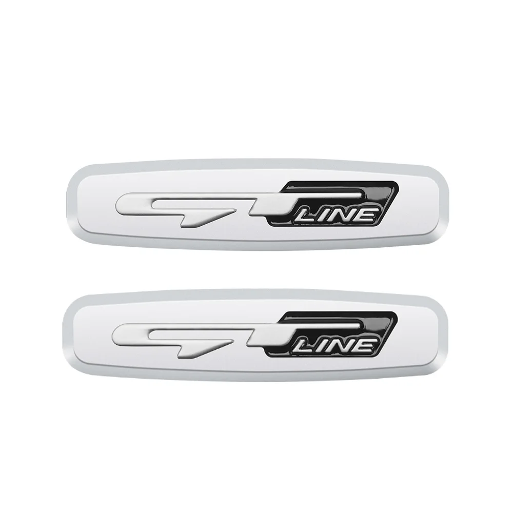 2pcs/lot GT Emblem For KIA Sticker GT Line Car Seat Sticker For KIA CARNIVAL Sportage Stinger Rio Ceed Optima K5 K3 KIA Sticker view 6