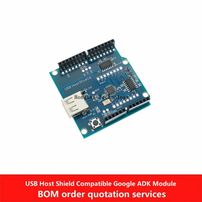 USB Host Shield Compatible Google ADK for UNO MEGA MAX3421 Development Board Module