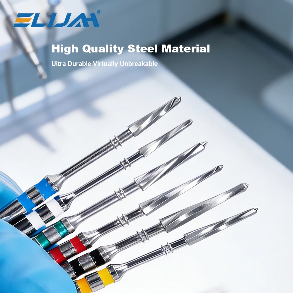 Dental U Drill Engine Use Reamers Drills Stainless Steel Root Canal Fiber Post Preparation Drills Dentist Clinic Lab Material