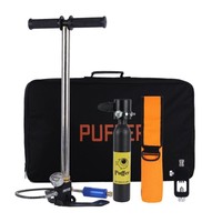 Diving Lung Small Oxygen Cylinder Portable Fish Gill Professional Deep Diving Underwater Oxygen Supply Tire Pump Inflatable Tank