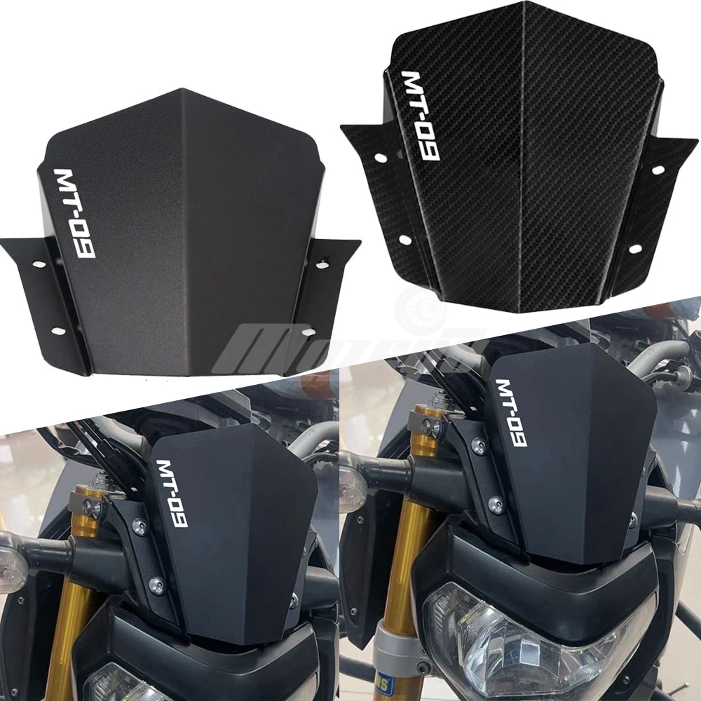 

Чехлы на лобовое стекло мотоцикла, регулируемые ветровые стекла, аксессуары для YAMAHA MT09 FZ09 MT-09 FZ-09 2014 2015 2016