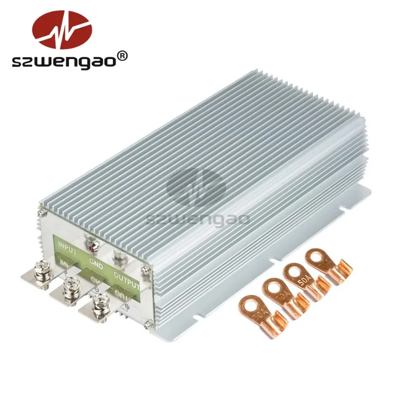 48V to 24V power converter with sufficient power of 1500W, waterproof and step-down DC-DC module WG-48S2463