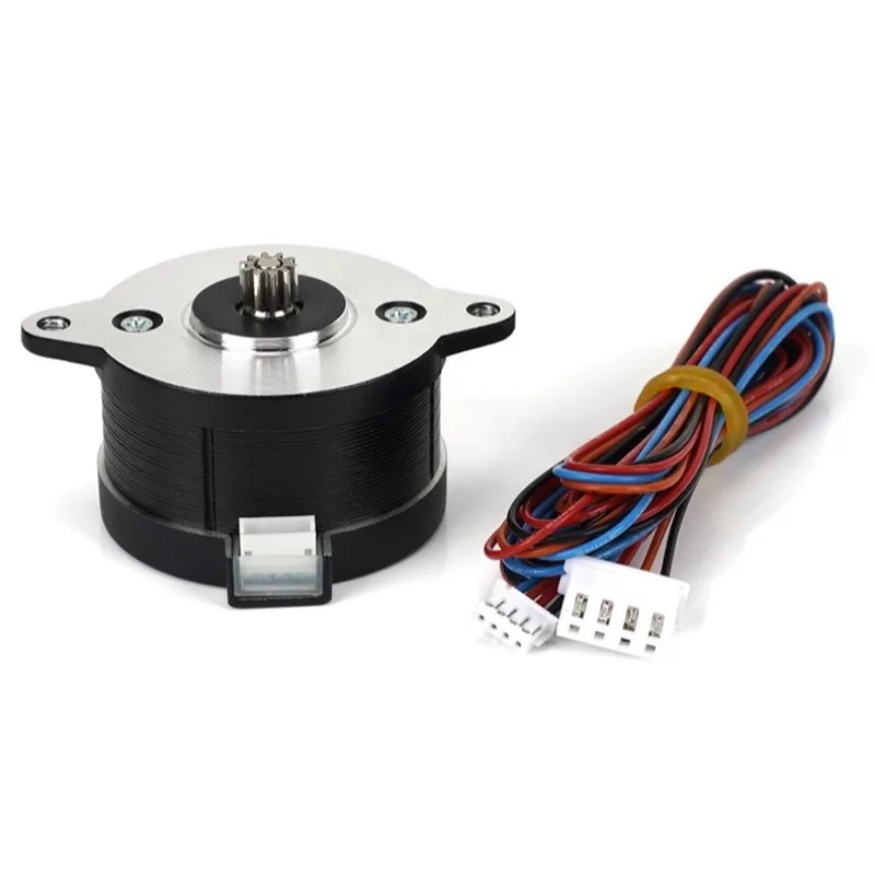 36-Step Round Pie Motor - 2-Phase 4-Wire for Voron Galileo Extruder