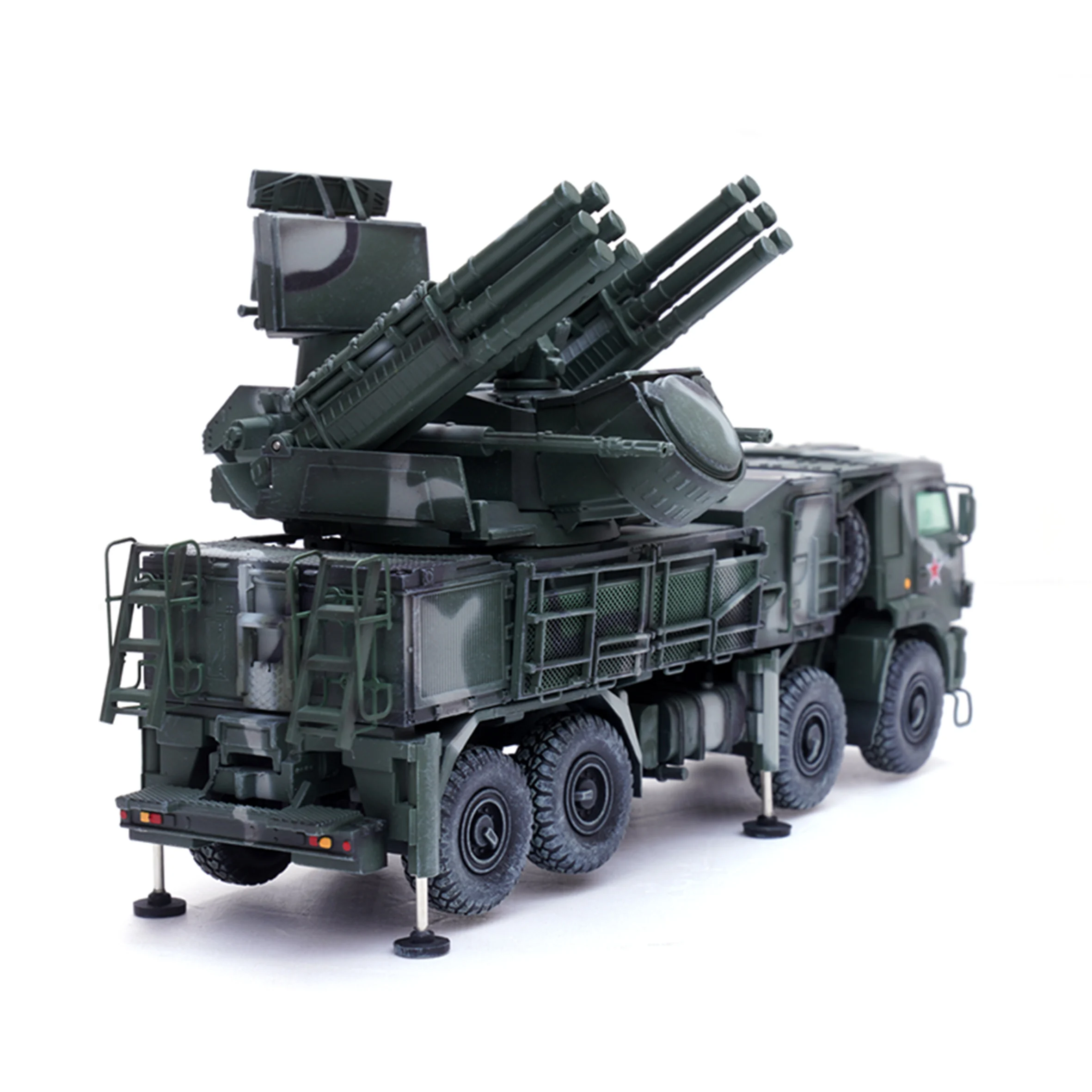 1/72 P12216PA Russian SI 96K6 anti-aircraft missile launch vehicle model three color coating Finished product collection model