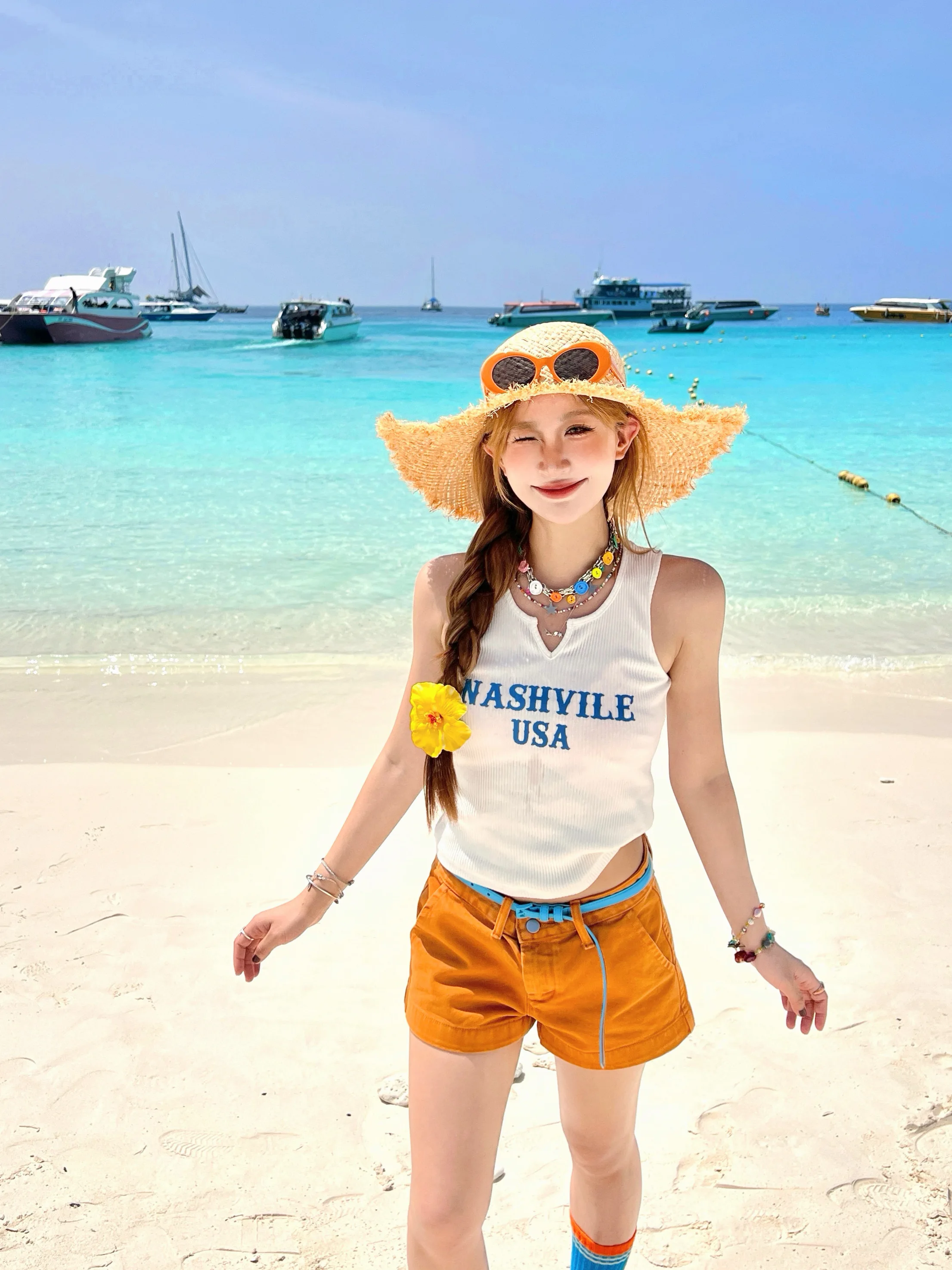 

Женский модный жилет Nickidaily Summer Sea Breeze с открытым вырезом, двухцветный, с принтом, приталенный, простой полосатый дизайн, хлопок