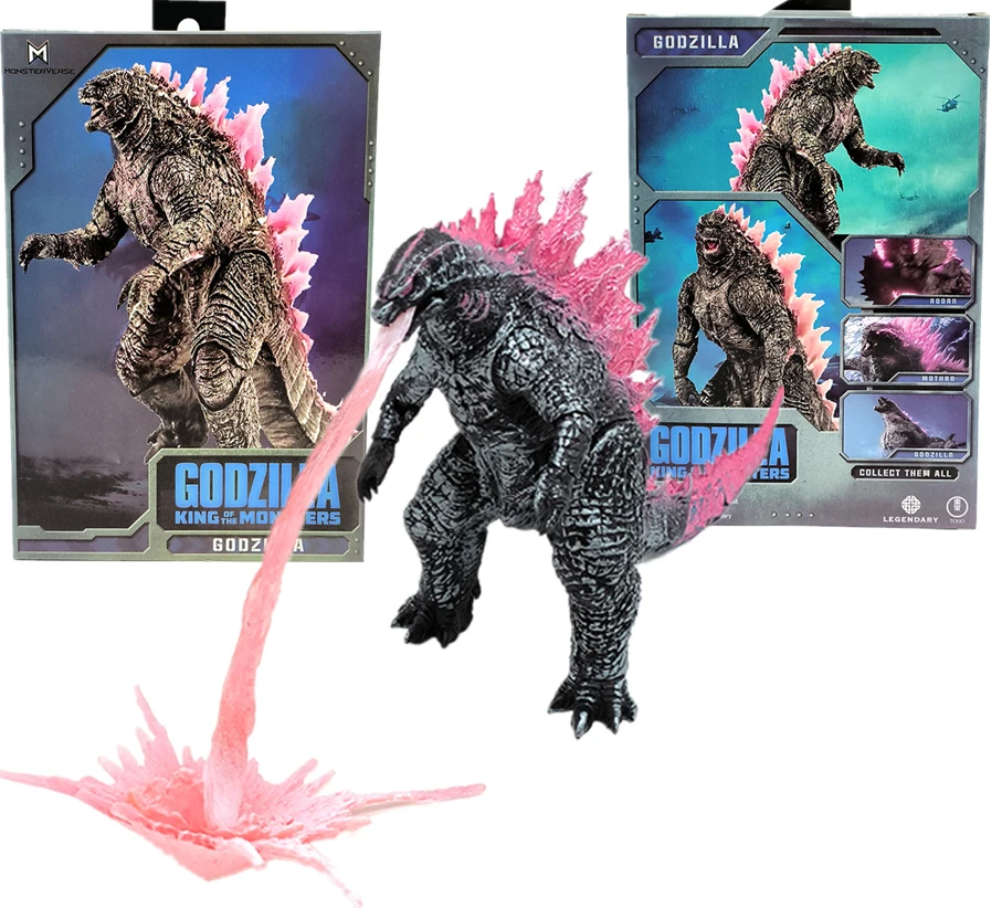 2024 Godzilla PVC Action Figure Movie Model Movable Joints Chimpanzees Moive Godzilla vs. Kong 2 Gojira Figma Toys For Kids