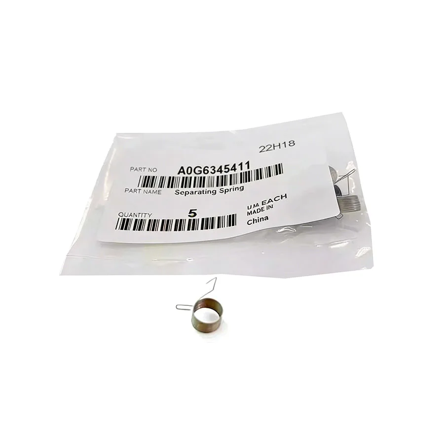 

A0G6345411 Original New Separating Spring for Konica Minolta BH1250 1052 1051 1200 951 5 pieces/bag