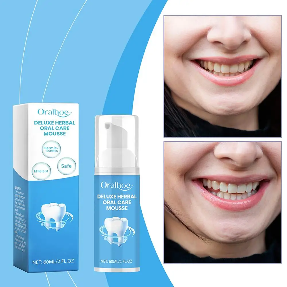 60ml Whitening Toothpaste Teeth Cleaner Remove Stains Teeth Toothpaste Oral Care Hygiene Fresh Breath Whitening