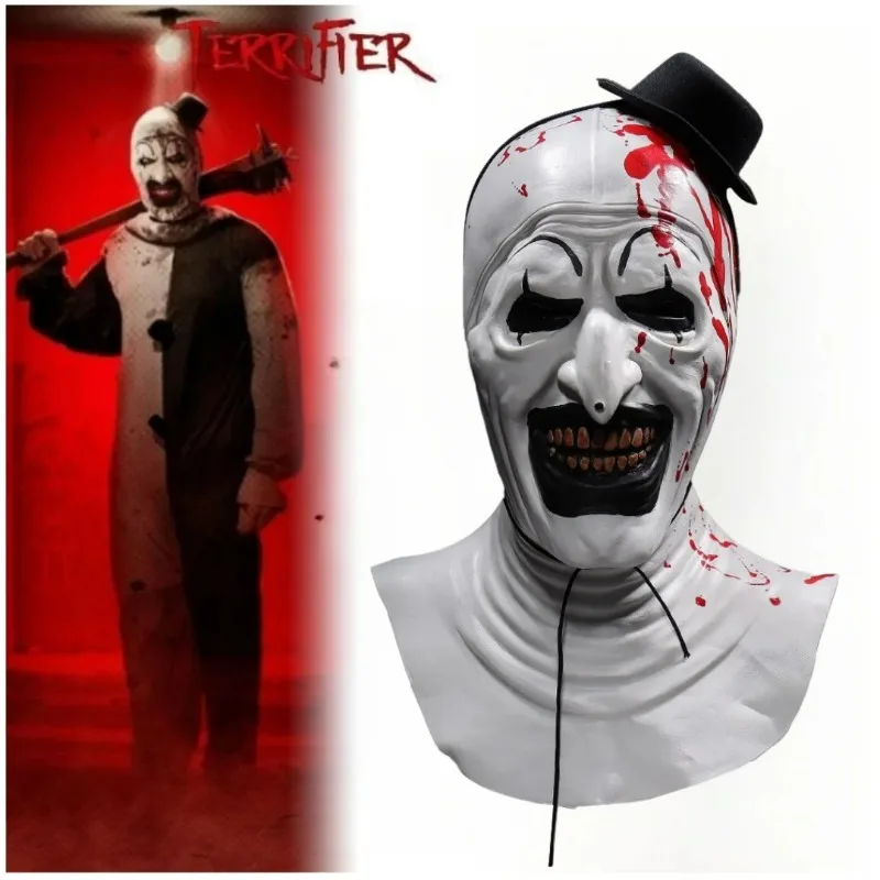 

Хэллоуин Вечеринка Ужас Страшный Клоун Латексная Маска Для Косплея Хэллоуин Декор Вечеринка Сценический Реквизит Костюм Реквизит Декор Для Вечеринки