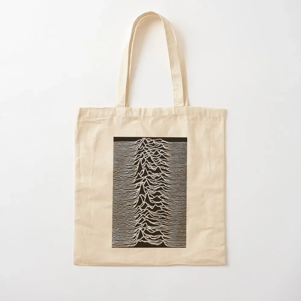 Unknown Pleasures Tote Bag Canvas shopper bag women