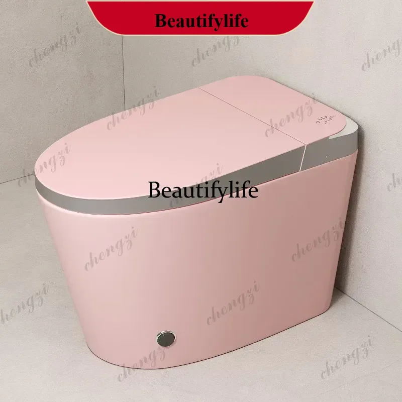 Color smart toilet, toilet flip, automatic voice integrated electric household instant heating without water pressure limit