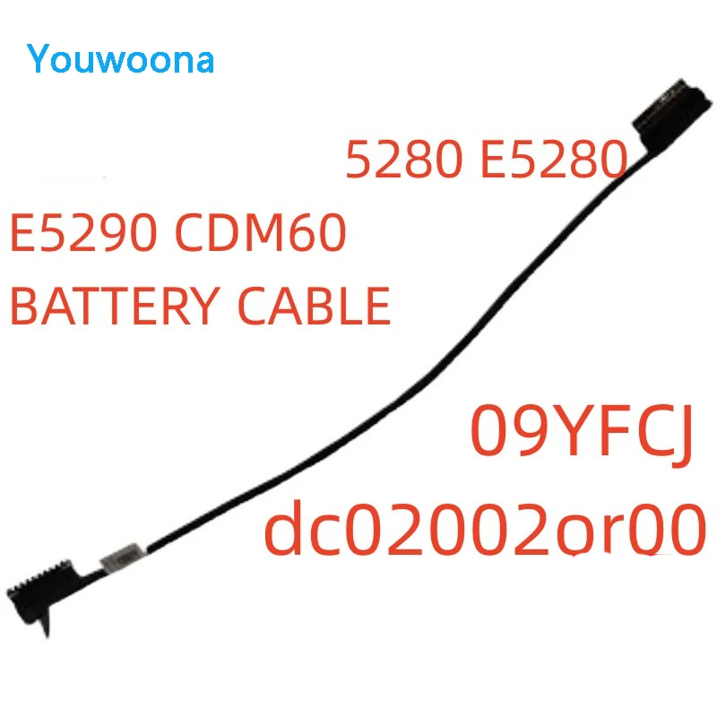 NEW ORIGINAL LAPTOP Battery Cable For Dell Latitude 5280 5290 E5280 E5290 09YFCJ CN-09YFCJ DC02002OR00