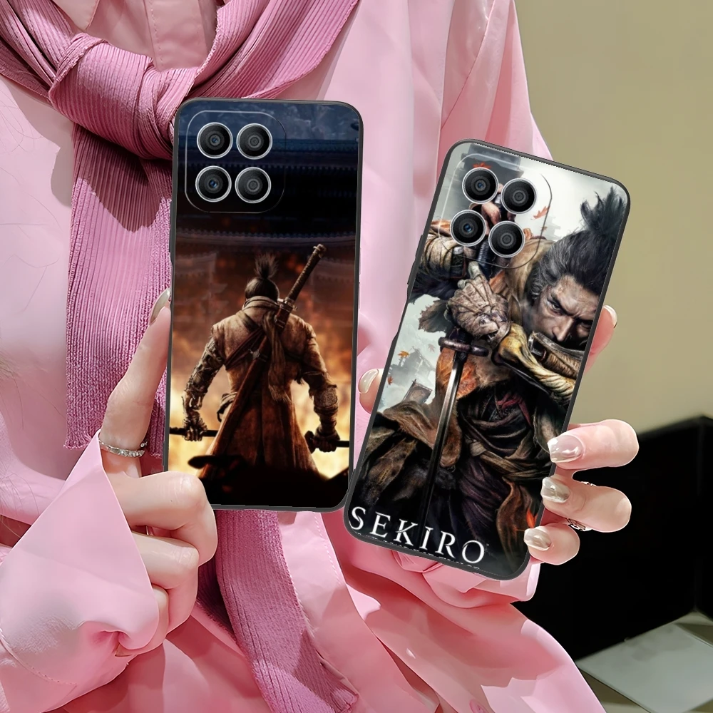 Sekiro Shadows Smart Mobile Cell Phone Case for Huawei Honor 90 80 70 60 50 30 20 10 9 8 7 Pro S SE Lite 5G Black Cover Shell