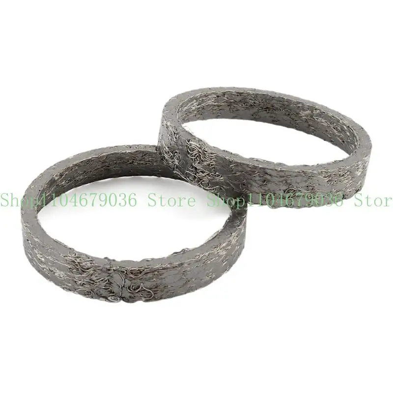 

652F Reinforced Fiber Exhaust Gaskets Exhaust Crossover Gasket Set for Motorcycle