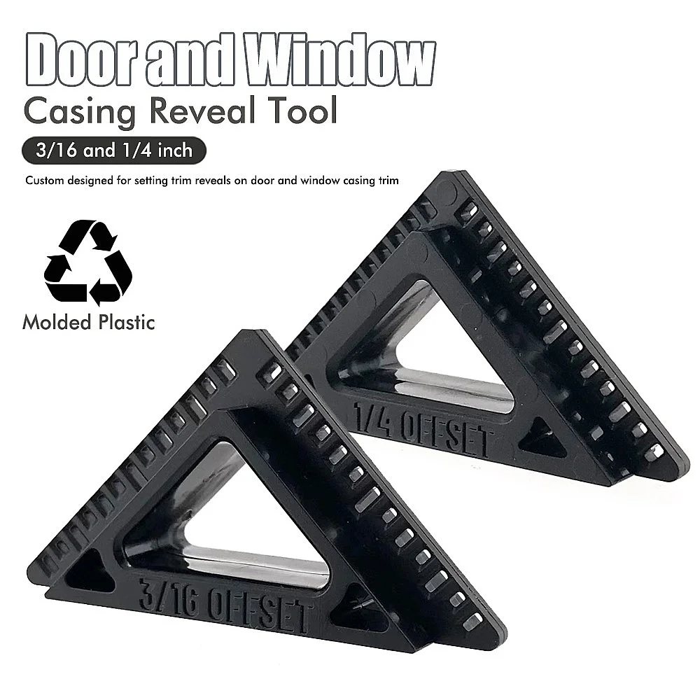 Door Window Casing Reveal Tool Adjustable Drywall Taping Gauge