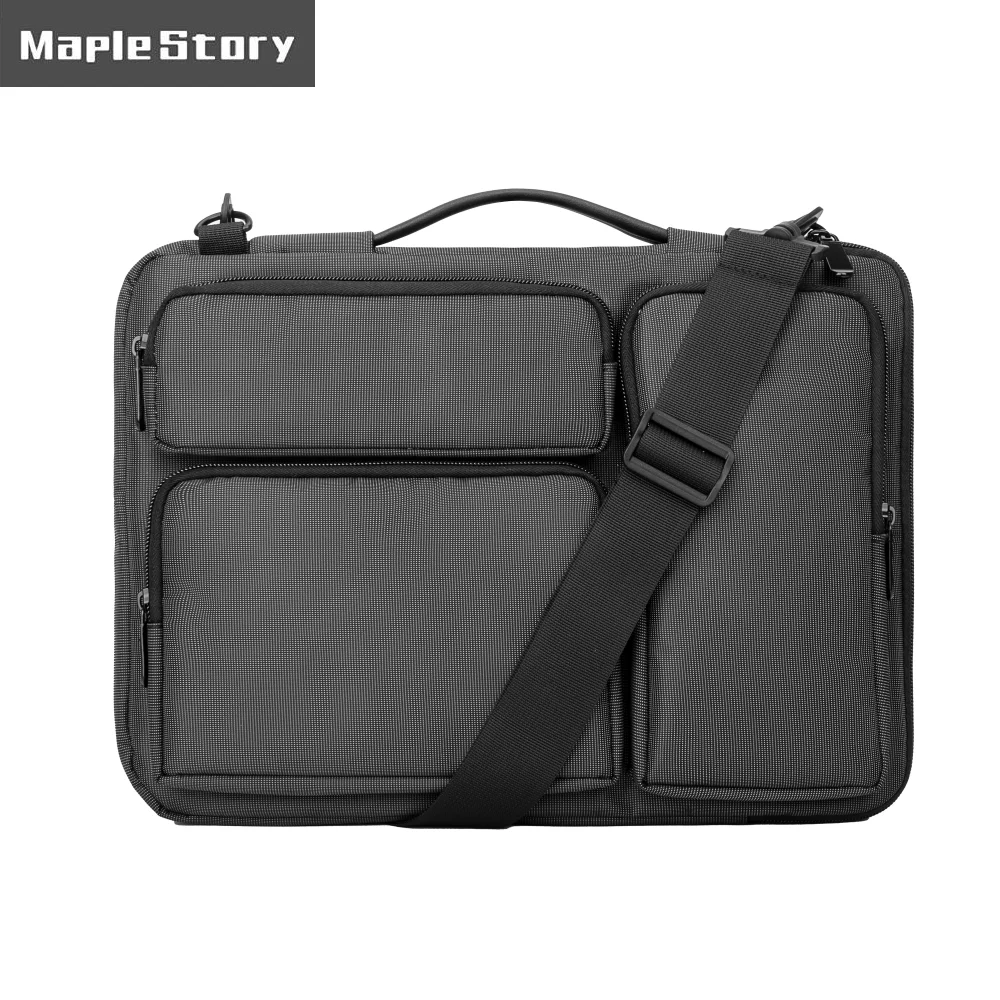 Business Laptop Shoulder Bag 14 16 Inch Laptop Sleeve Case Portable Computer Briefcase for MacBook ASUS Lenovo Dell HP Notebook