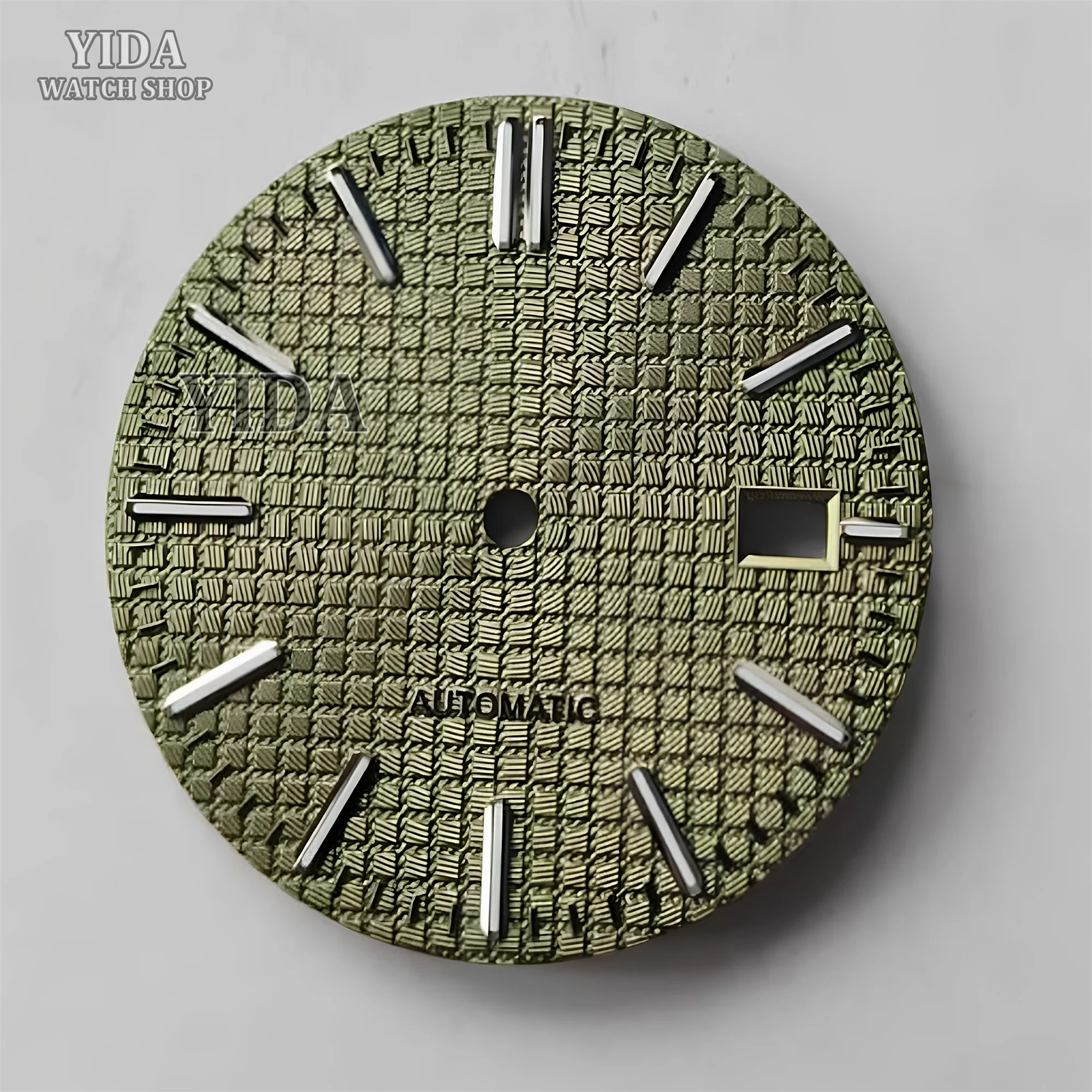 

31.8mm NH35 Dial Green Luminous Dial Hands Suitable for Royal Oak NH35 NH36 4R 7S Movement NH35 Case Watch Parts Repair Tools