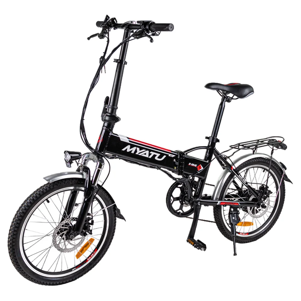 Myatu MYT-20 Electric Bike, 250W Motor, 36V 10.4Ah Battery, 20-inch Tire, 25km/h Max Speed, 30-33km Range