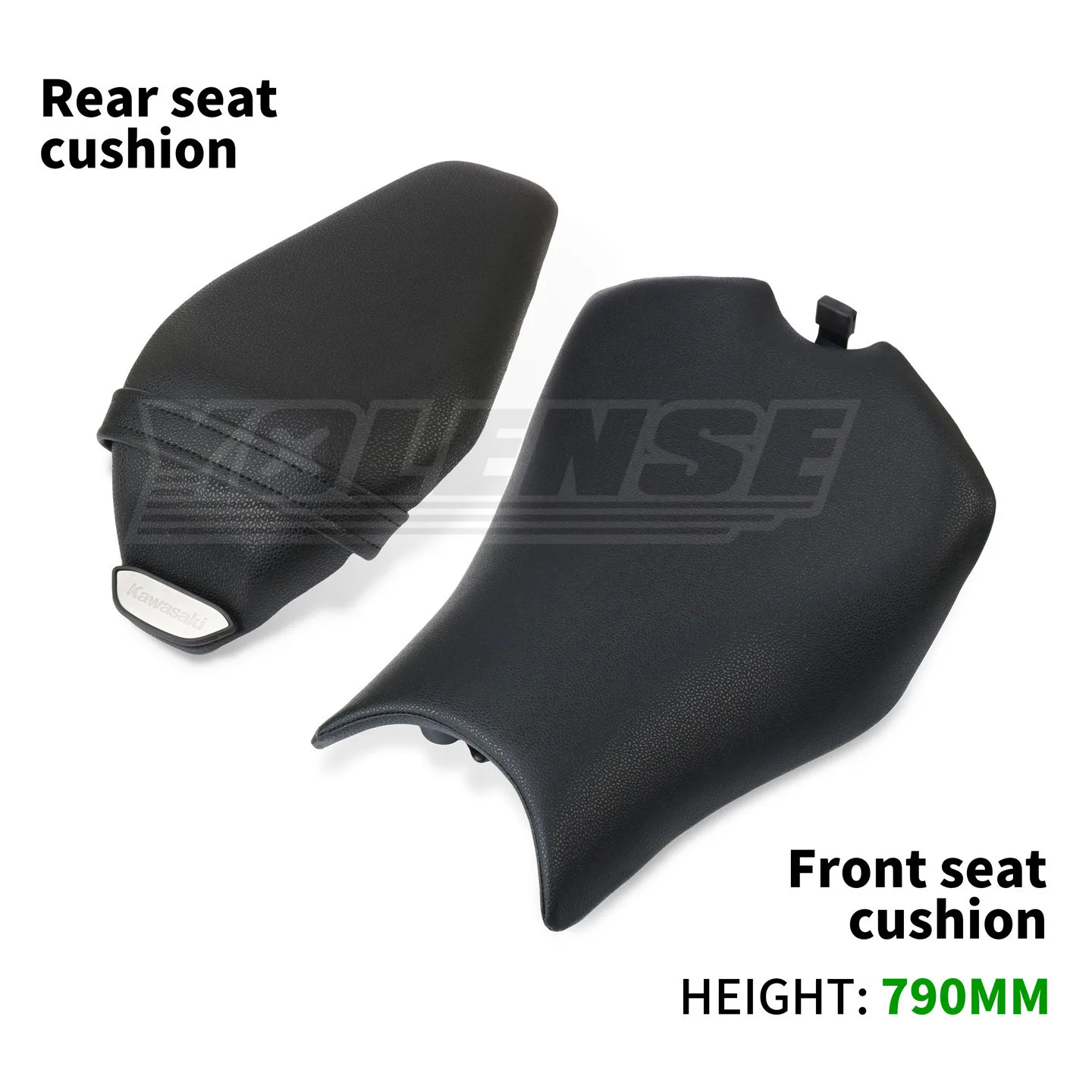 

Motorcycle Front Driver & Rear Seat Cushion Rear Passenger Cushion Pillion Hump Cowl Fairing For Z900 Z900 SE 2025 2026