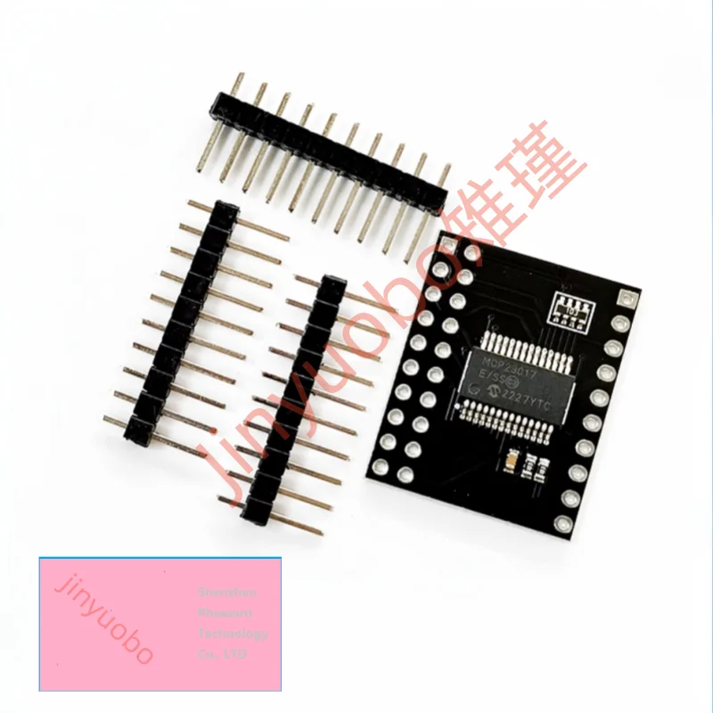 (1-10piece) 100% New I2C to IO port module /MCP23017 serial interface 16 bit I/O port expander I2C IIC serial port Chipset