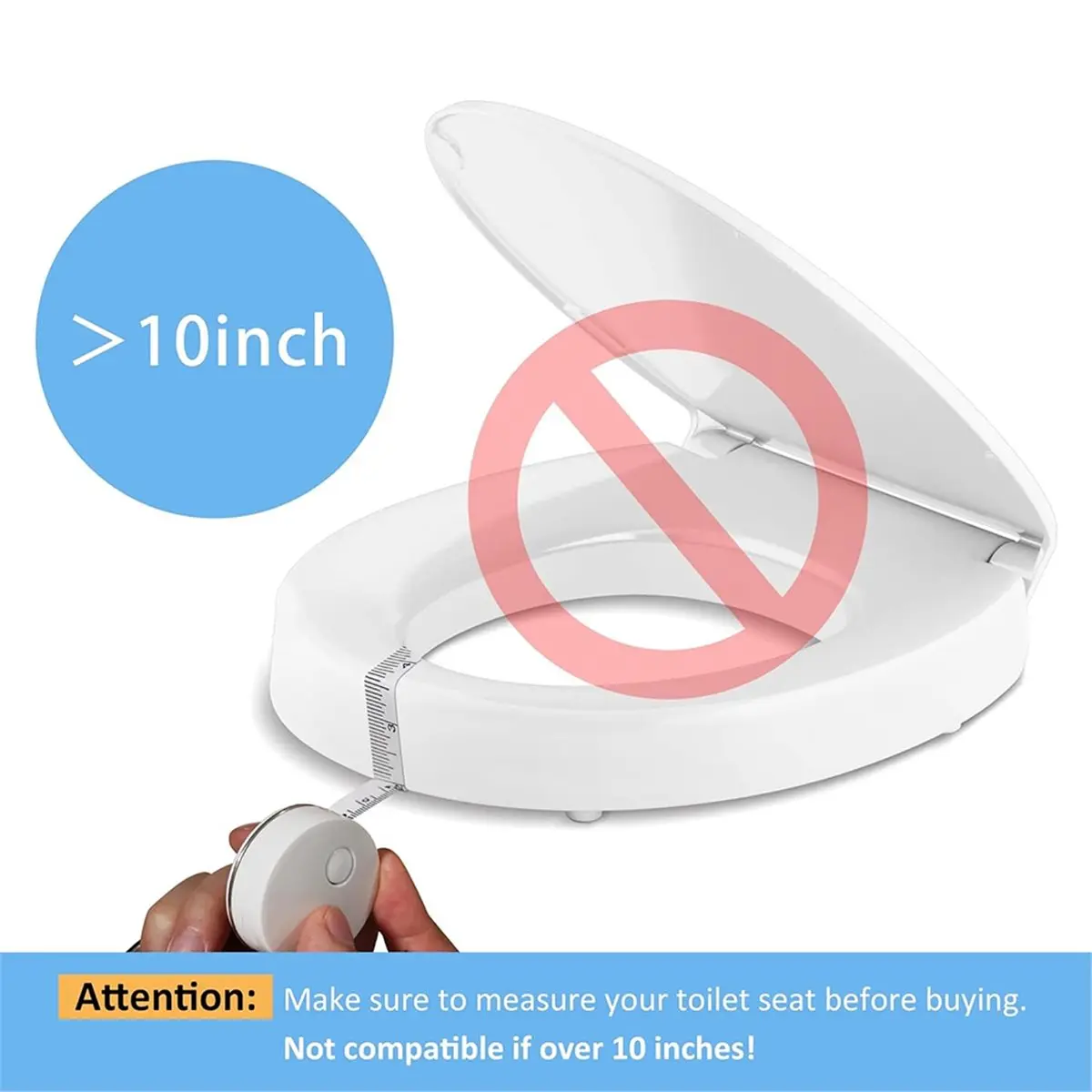 PREMIUM QUALITY Universal Pee Deflector for Toilet Seat with Toilet Lid Lifter,Toilet Splash Guard Prevents Kids&Adult From Pee