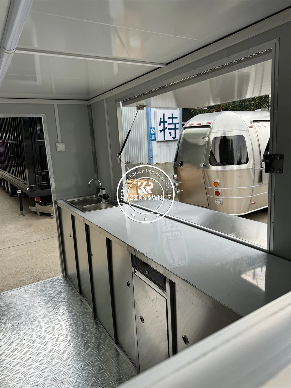 DOT Concession Food Cart Mobiler Hot Dog Truck Street Restaurant Street Fast Food Truck Mobile Kitchen Coffee Snack Kiosk